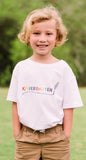 Short-Sleeve White Kindergarten T-Shirt
