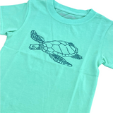 Short-Sleeve Green Turtle T-Shirt
