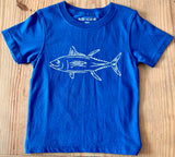 Short-Sleeve Royal Blue Tuna T-Shirt