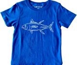 Short-Sleeve Royal Blue Tuna T-Shirt