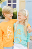 Long-Sleeve Orange Pumpkins T-Shirt