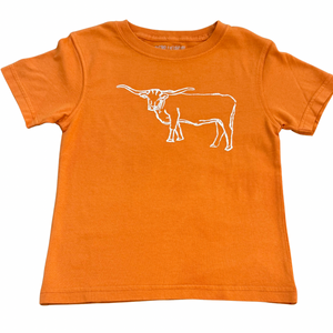 Short-Sleeve TX Orange Longhorn T-Shirt