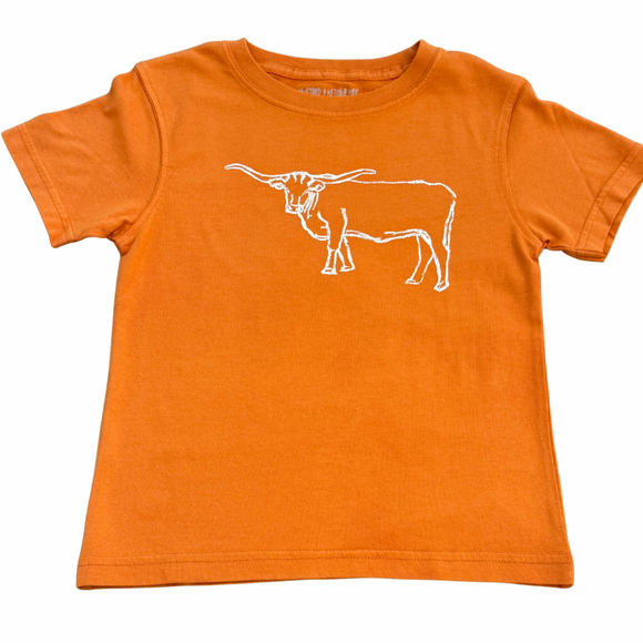 Short-Sleeve TX Orange Longhorn T-Shirt