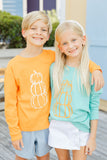 Long-Sleeve Orange Pumpkins T-Shirt