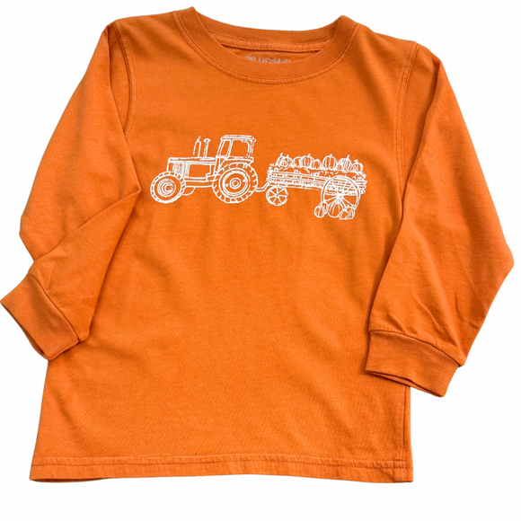 Long-Sleeve Orange Hayride T-Shirt