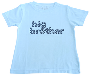Short-Sleeve Big Brother T-Shirt in Navy Ink
