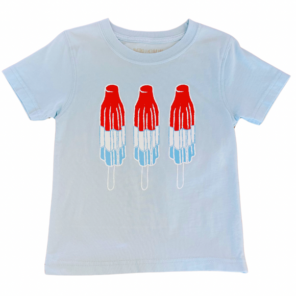 Short-Sleeve Light Blue Bomb Pop T-Shirt