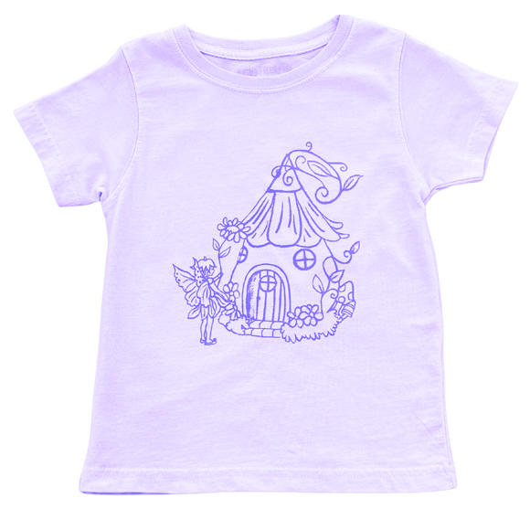 Short-Sleeve Light Purple Fairy T-Shirt