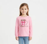 Long-Sleeve Light Pink Hot Cocoa T-Shirt