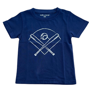 Short-Sleeve Navy Baseball T-Shirt