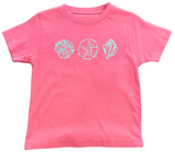Short-Sleeve Melon Seashells T-Shirt
