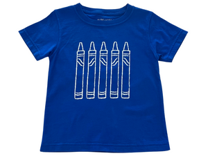 Short-Sleeve Royal Crayons T-Shirt