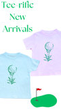 Short-Sleeve Light Pink Golf Tee T-Shirt