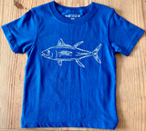 Short-Sleeve Royal Blue Tuna T-Shirt