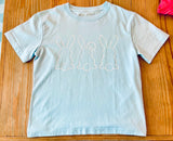 Short-Sleeve Blue Bunnies T-Shirt