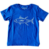 Short-Sleeve Royal Blue Tuna T-Shirt