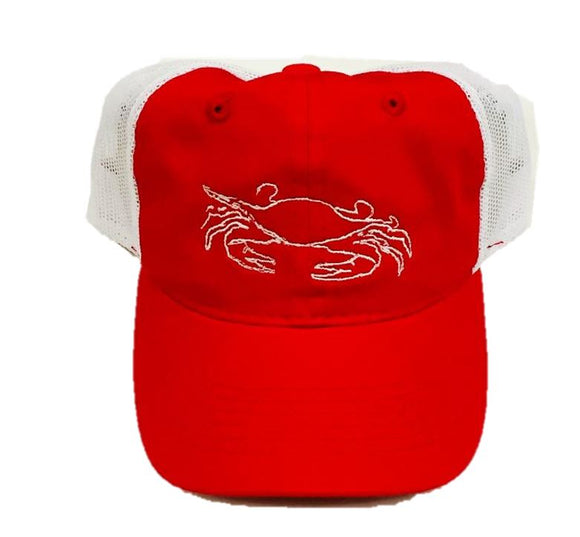 Red Crab Trucker Hat