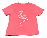 Short-Sleeve Peony Pink Flamingo T-Shirt