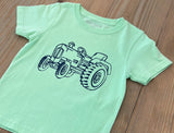 Short-Sleeve Light Green Tractor T-Shirt